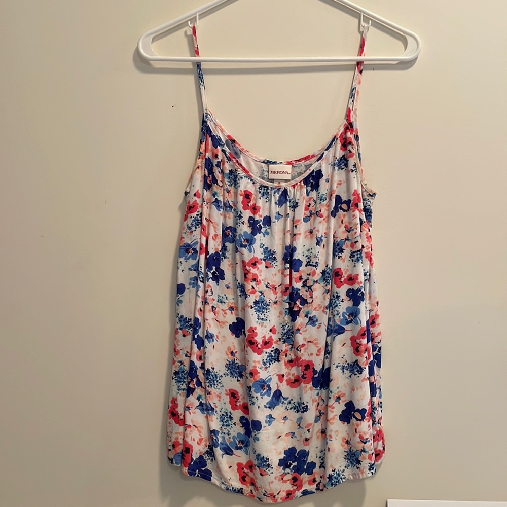 Merona Floral Tank Top